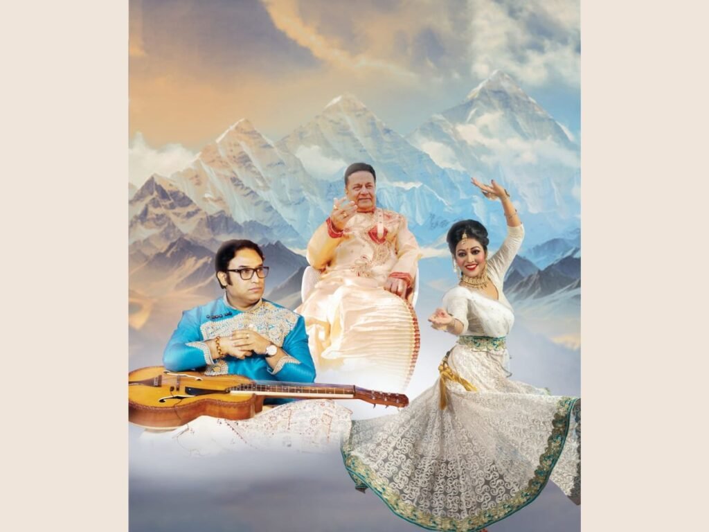 Sangeeta Majumder’s splendid Kathak performance in SHIV KAILASHI with Anup Jalota and Neel Ranjan Mukherjee