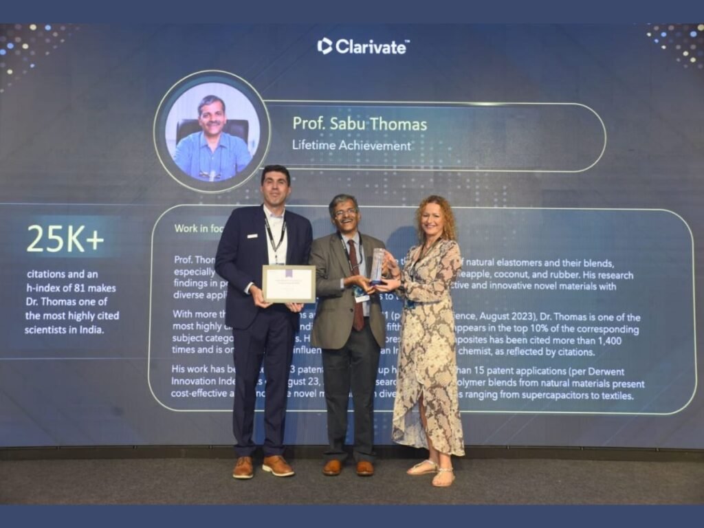 Clarivate Reveals the India Research Excellence – Citation Awards 2023