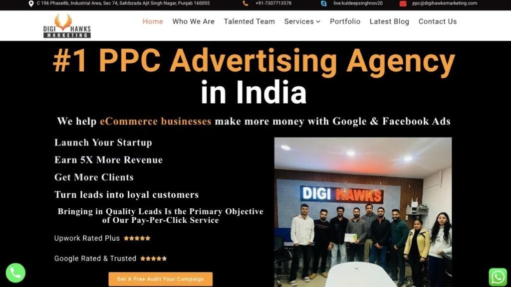 Top 5 PPC Advertising Agency in India 2024 - They are a kind PPC advertising agency because they provide strategies that have long-term effects on the organization for their benefit. Once you connect with them, you don't worry about advertising and other marketing-related activities because everything will be handled in an organized and professional manner. They have creative techniques and a blend of knowledge in the PPC ad agency field. They create a fantastic vision for your e-commerce company that will become an accurate picture in the coming years. - PNN Digital